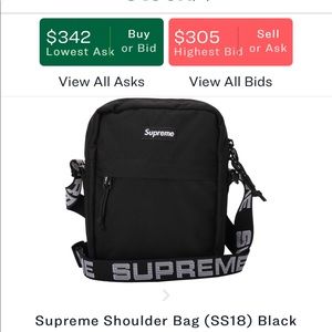 SUPREME shoulder bag (SS18)